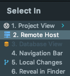 Select in - Remote Host